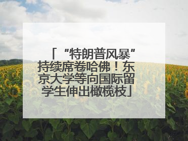 “特朗普风暴”持续席卷哈佛！东京大学等向国际留学生伸出橄榄枝