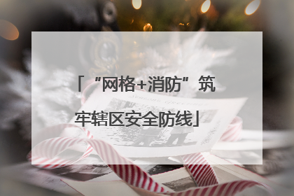 “网格+消防”筑牢辖区安全防线