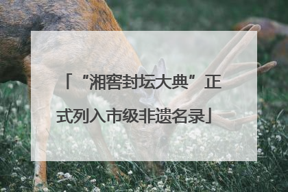 “湘窖封坛大典”正式列入市级非遗名录