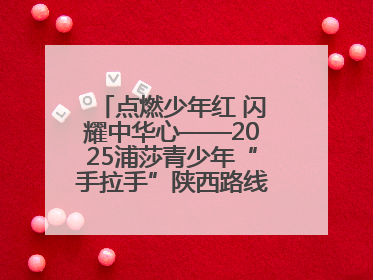 点燃少年红 闪耀中华心——2025浦莎青少年“手拉手”陕西路线丝路续新章