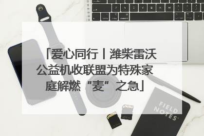 爱心同行丨潍柴雷沃公益机收联盟为特殊家庭解燃“麦”之急