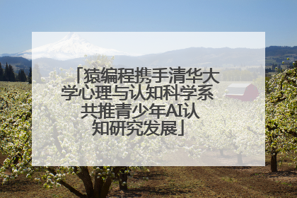 猿编程携手清华大学心理与认知科学系 共推青少年AI认知研究发展