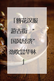 簪花汉服游古街 “国风经济”劲吹昙华林