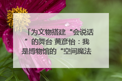 为文物搭建“会说话”的舞台 黄彦怡：我是博物馆的“空间魔法师”｜时代新青年