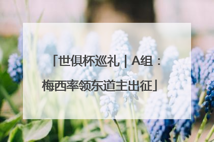 世俱杯巡礼｜A组：梅西率领东道主出征
