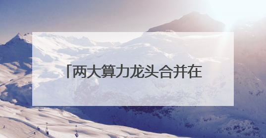 两大算力龙头合并在即！500余只基金重仓押注，持股总市值合计超380亿元