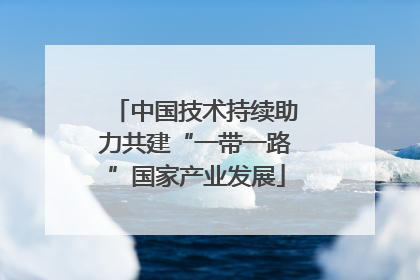 中国技术持续助力共建“一带一路”国家产业发展