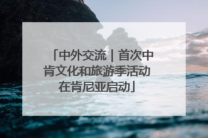 中外交流｜首次中肯文化和旅游季活动在肯尼亚启动