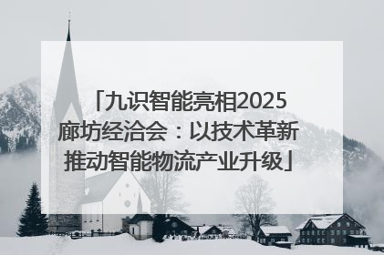 九识智能亮相2025廊坊经洽会：以技术革新推动智能物流产业升级