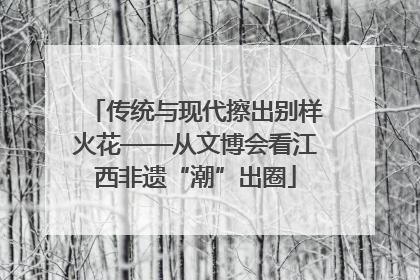 传统与现代擦出别样火花——从文博会看江西非遗“潮”出圈
