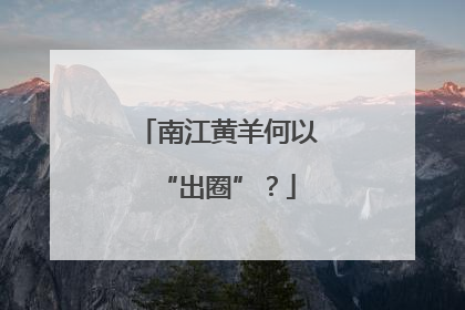 南江黄羊何以“出圈”？
