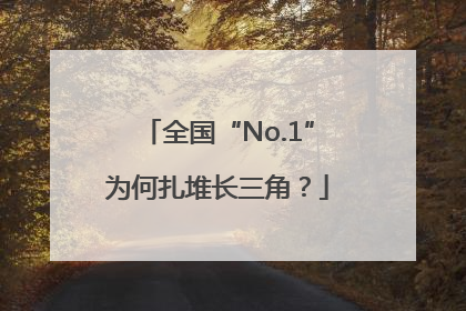 全国“No.1”为何扎堆长三角?