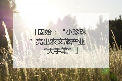 固始：“小珍珠”亮出农文旅产业“大手笔”