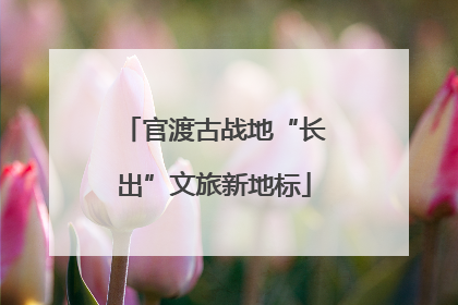 官渡古战地“长出”文旅新地标