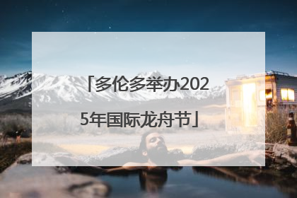 多伦多举办2025年国际龙舟节