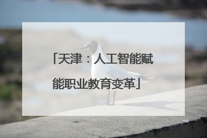 天津：人工智能赋能职业教育变革