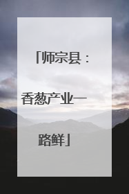 师宗县：香葱产业一路鲜
