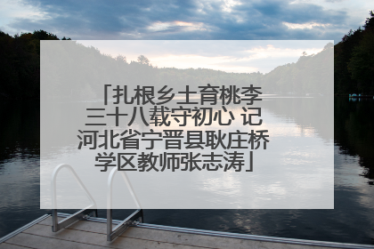扎根乡土育桃李 三十八载守初心 记河北省宁晋县耿庄桥学区教师张志涛
