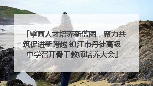 擘画人才培养新蓝图，聚力共筑促进新跨越 镇江市丹徒高级中学召开骨干教师培养大会