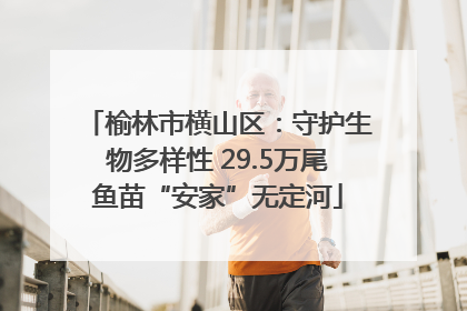 榆林市横山区：守护生物多样性 29.5万尾鱼苗“安家”无定河