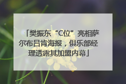 樊振东“C位”亮相萨尔布吕肯海报，俱乐部经理透露其加盟内幕