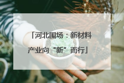河北围场：新材料产业向“新”而行