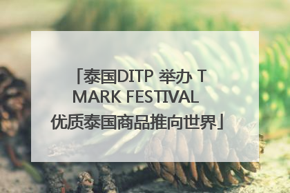 泰国DITP 举办 T MARK FESTIVAL 优质泰国商品推向世界