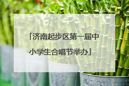 济南起步区第一届中小学生合唱节举办