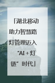 湖北移动助力智慧路灯管理迈入“AI＋灯链”时代