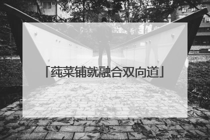 莼菜铺就融合双向道