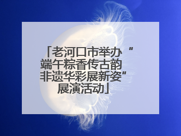 老河口市举办“端午粽香传古韵 非遗华彩展新姿”展演活动