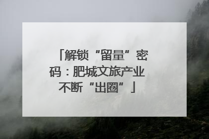 解锁“留量”密码：肥城文旅产业不断“出圈”