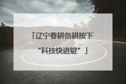 辽宁春耕备耕按下“科技快进键”