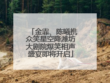 金霏、陈曦携众笑星空降潍坊大剧院爆笑相声盛宴即将开启