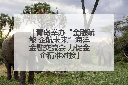 青岛举办“金融赋能 企航未来”海洋金融交流会 力促金企精准对接