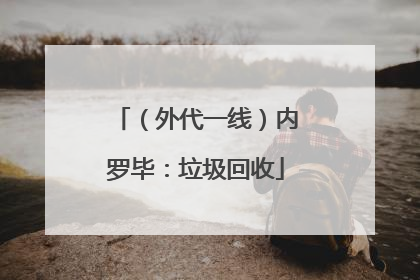 （外代一线）内罗毕：垃圾回收