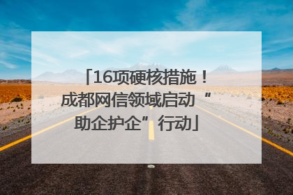 16项硬核措施！成都网信领域启动“助企护企”行动