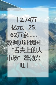 2.74万亿元、25.62万家……数据见证我国“舌尖上的大市场”蓬勃兴旺