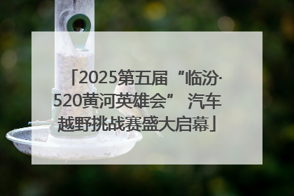 2025第五届“临汾·520黄河英雄会” 汽车越野挑战赛盛大启幕